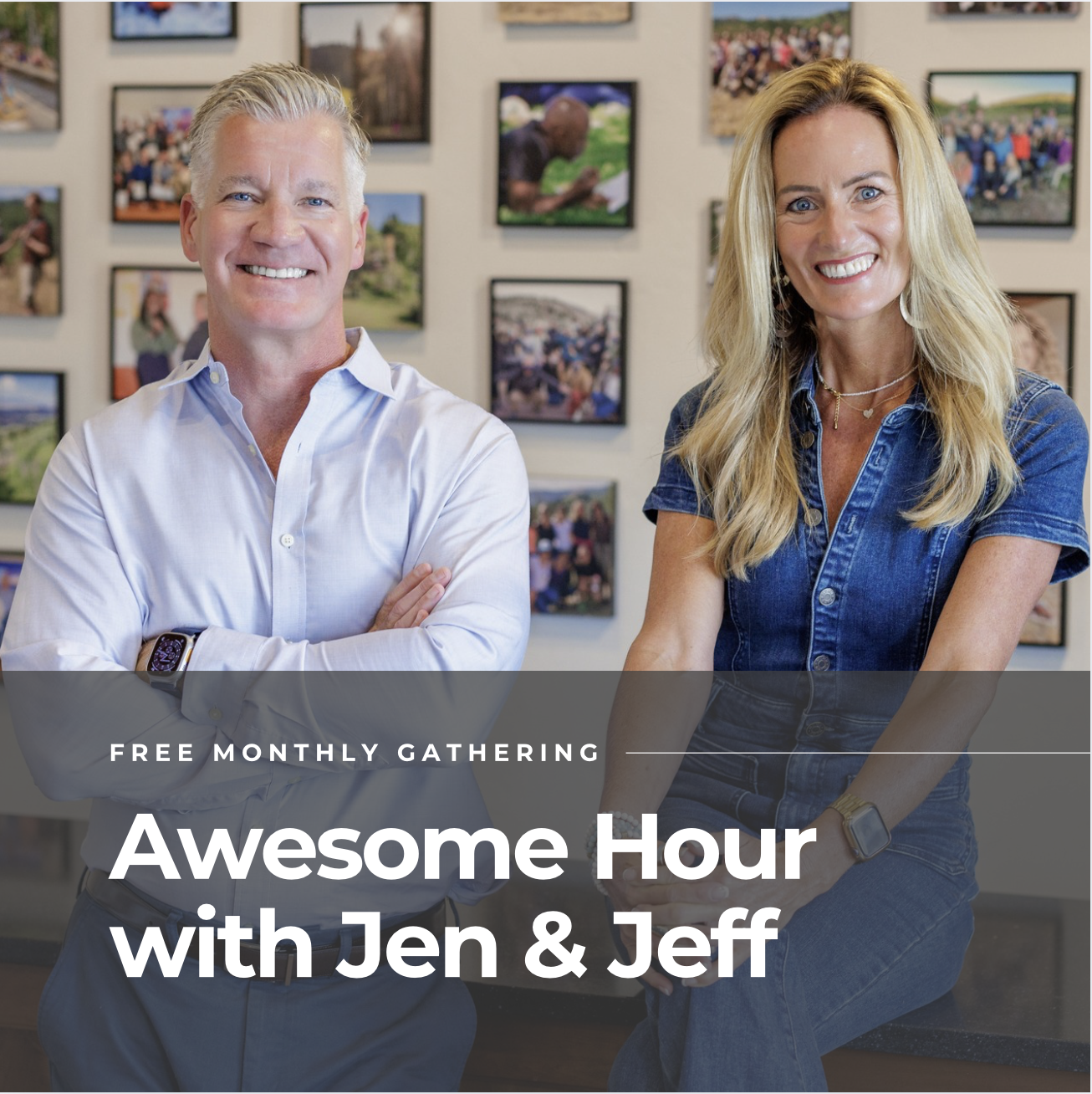 Join Jen & Jeff Online for Awesome Hour
