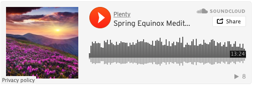 Spring Equinox Meditation 
